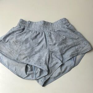 Marbled Lululemon hotty hot shorts